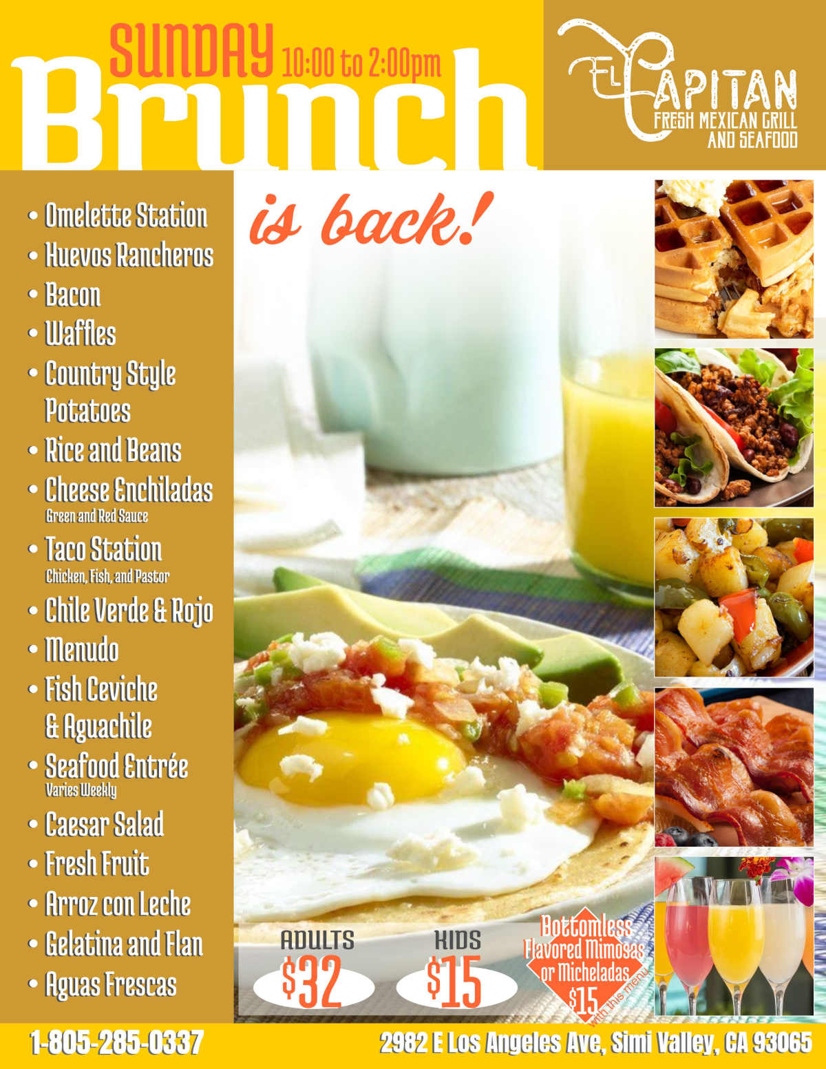 sunday brunch menu_ flyer